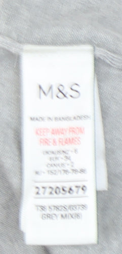 Marks and Spencer Women's Grey Cardigan Size 6