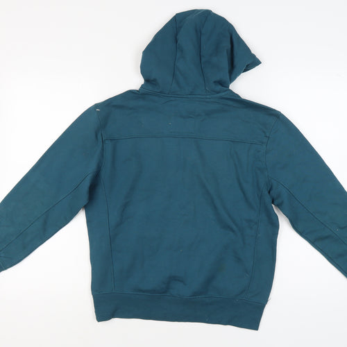Haywire Boys Blue Pullover Hoodie - L, Logo Graphic
