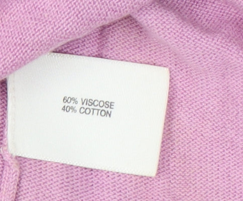 Country Casuals Women's Pink V-Neck Jumper, Size M