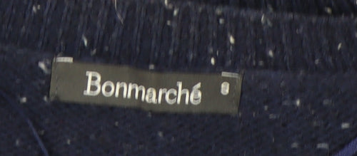 Bonmarché Women's Blue Knit Cardigan, Size 8