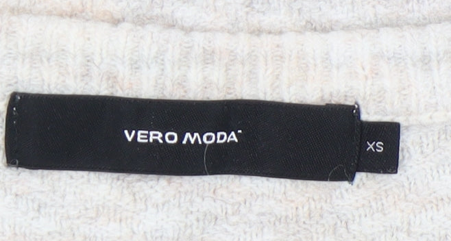 Vero Moda Women's Beige XS Pullover Jumper