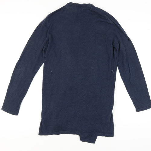 Marks and Spencer Women's Blue Open Front Cardigan Size 14