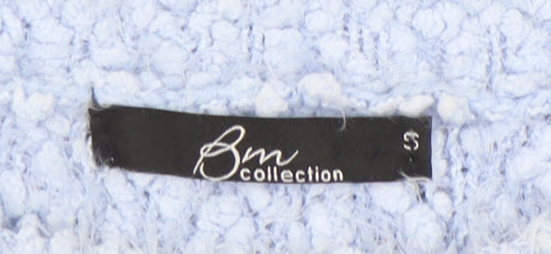 Bm Collection Women's Blue Pullover Jumper, Size S