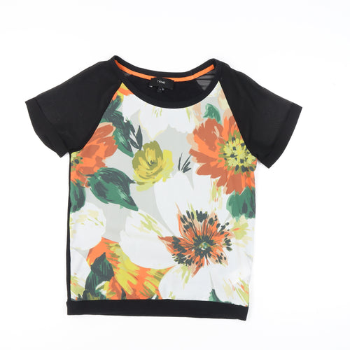 Next Women's Floral Raglan T-Shirt - Size 8