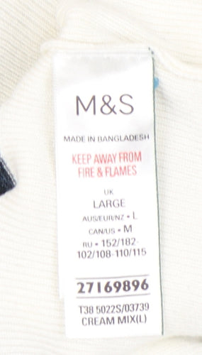 Marks and Spencer Women's Multicoloured L Pullover
