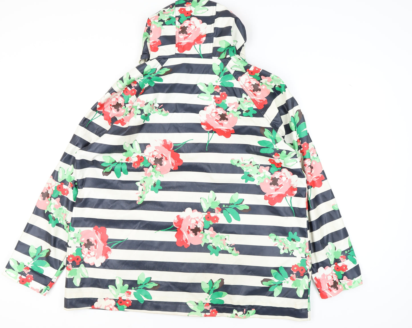 Damart Women's Multicoloured Floral Rain Jacket Size 22/24