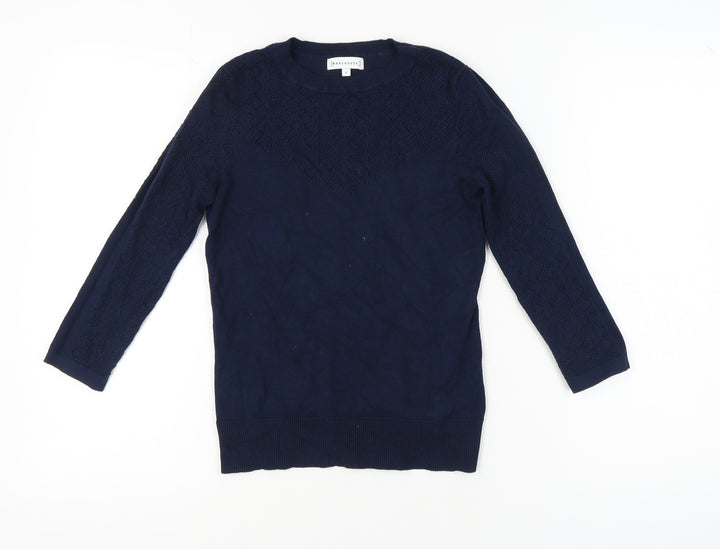 Warehouse Women's Blue Pullover Jumper, Size 8