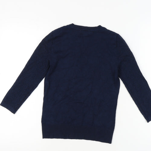 Warehouse Women's Blue Pullover Jumper, Size 8