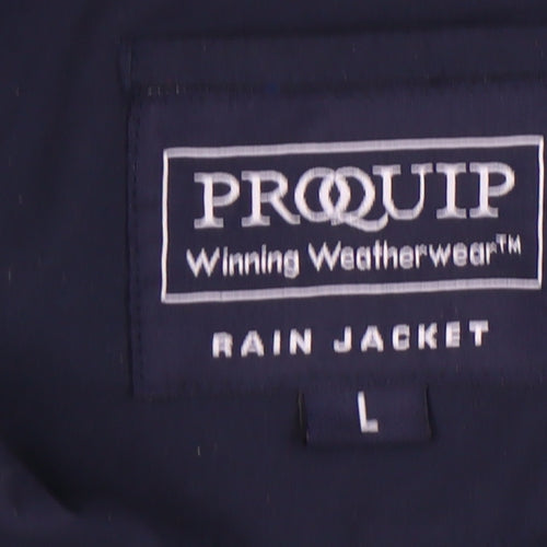 ProQuip Women's Green Waterproof Rain Jacket L