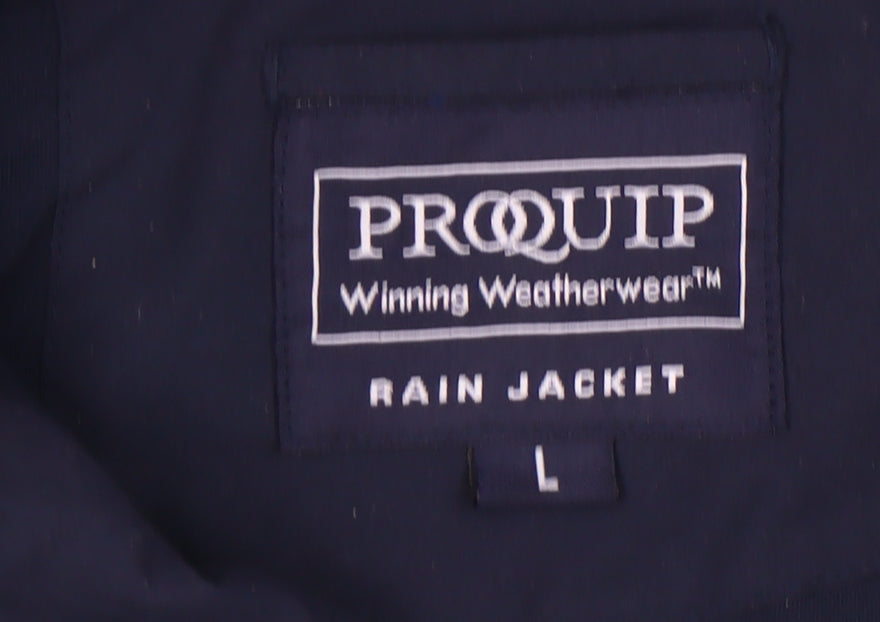 ProQuip Women's Green Waterproof Rain Jacket L