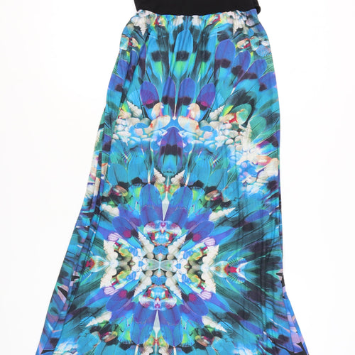 Monsoon Women's Multicoloured Maxi Dress Size 14