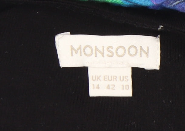 Monsoon Women's Multicoloured Maxi Dress Size 14