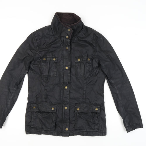 H&M Women's Black Jacket, Size 12, Casual Style