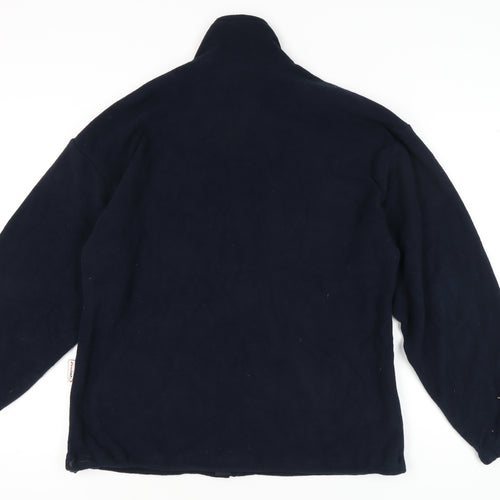Protal Men's Blue Fleece Jacket L Full Zip