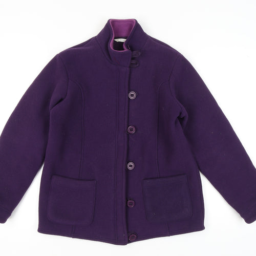 Marks and Spencer Women's Purple Jacket Size 12