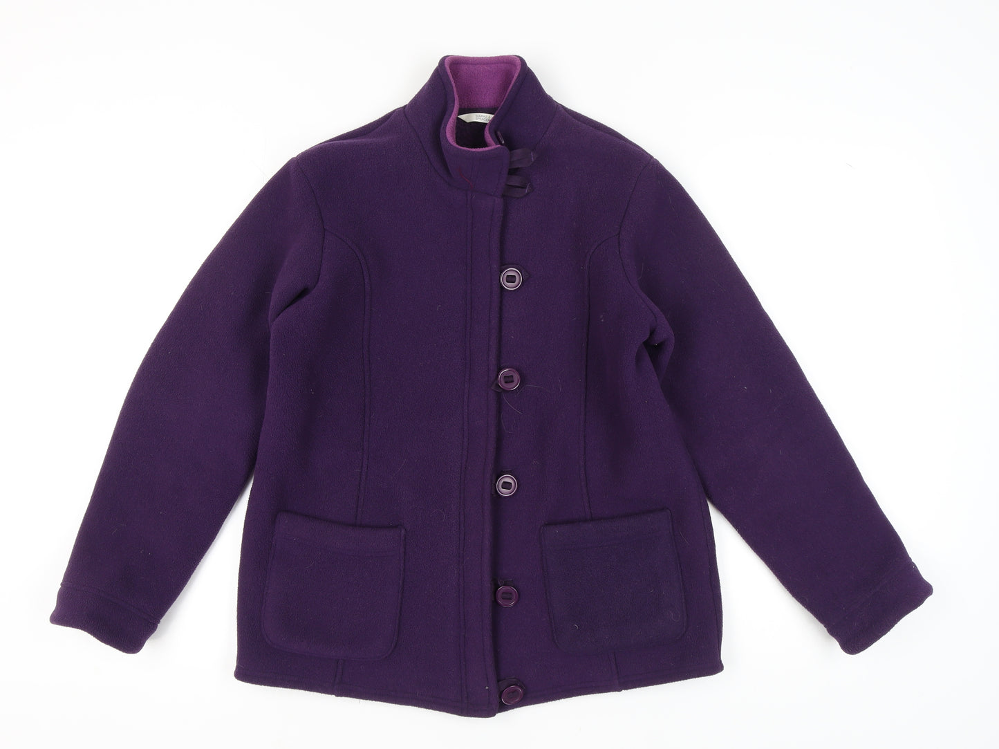 Marks and Spencer Women's Purple Jacket Size 12