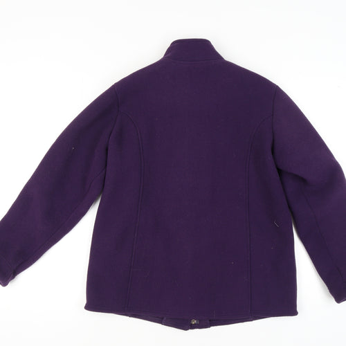 Marks and Spencer Women's Purple Jacket Size 12