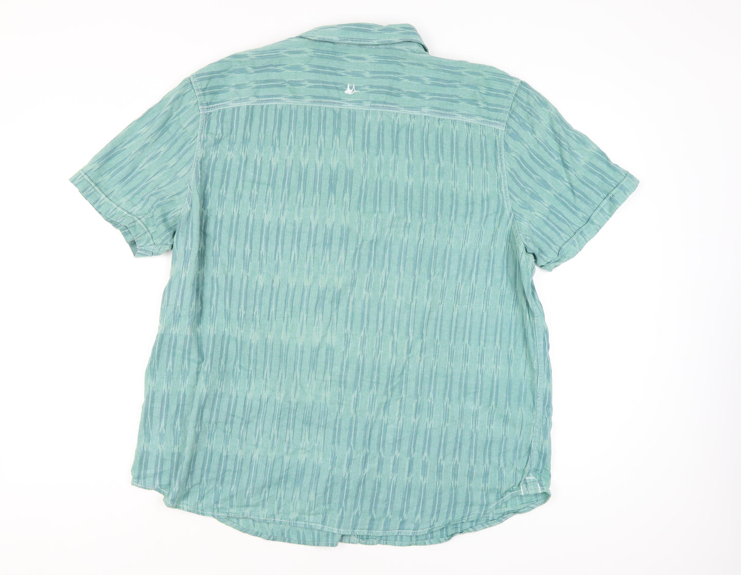 Mantaray Men's Blue 2XL Casual Button-Up Shirt