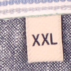 Mantaray Men's Blue 2XL Casual Button-Up Shirt