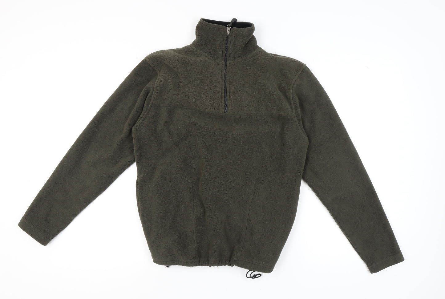 Cedarwood State Men's Green S Pullover Fleece Sweatshirt