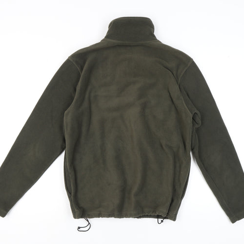 Cedarwood State Men's Green S Pullover Fleece Sweatshirt