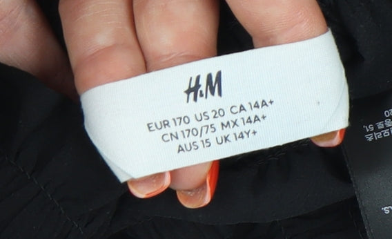 H&M Girls Black Skirt, 16 Years, Chic & Comfortable