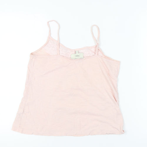 Next Women's Pink Cotton Camisole Tank Top, Size 6