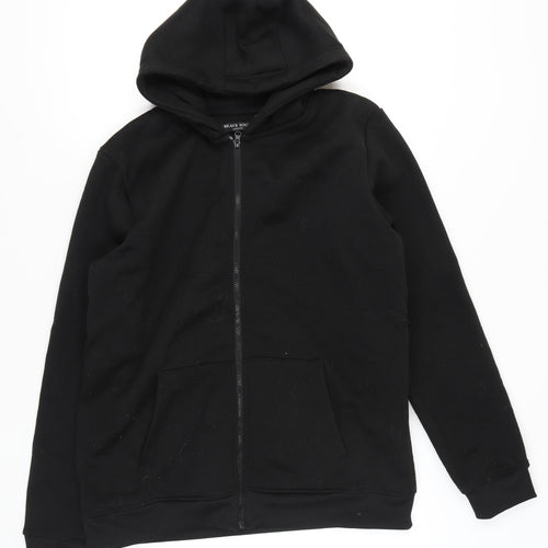 Brave Soul Men's XL Black Full Zip Hoodie