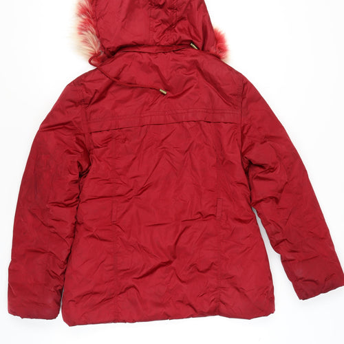 Tedi Style Red Parka Jacket, Women's 2XL, Winter Essential