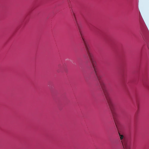Trespass Women's Pink Rain Jacket L - Waterproof, Breathable