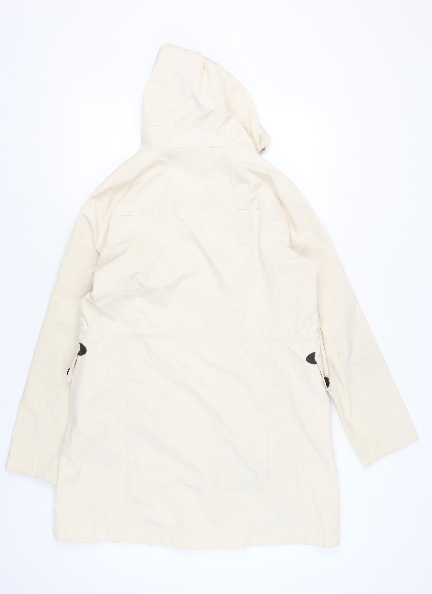 Betty Barclay Ivory Parka Coat Women Size 12