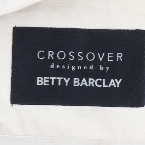 Betty Barclay Ivory Parka Coat Women Size 12