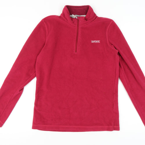 Regatta Women's Red Pullover Fleece Size 10