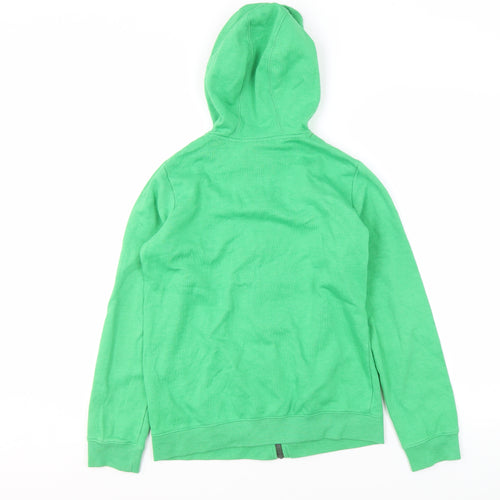 Mountain Warehouse Boys Green Full Zip Hoodie - 13 Years