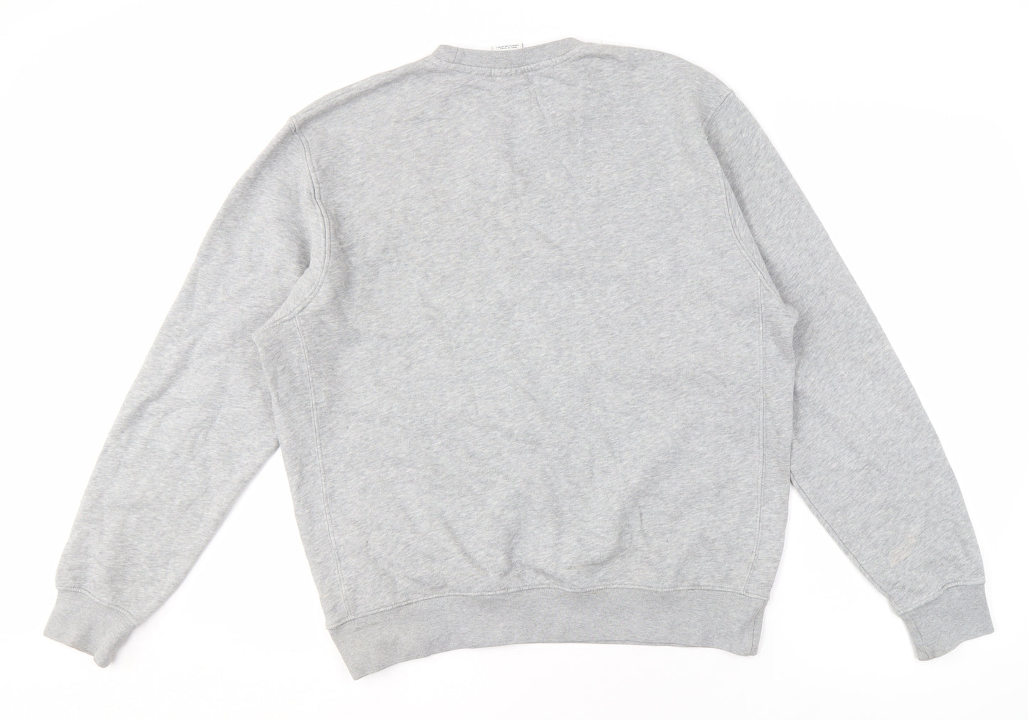 Nike Men's Grey Pullover Sweatshirt Medium
