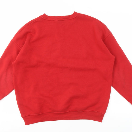 Coca-Cola Unisex Red Pullover Sweatshirt S