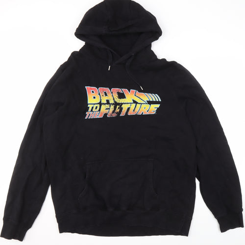 Unisex Black 2XL Back to the Future Hoodie