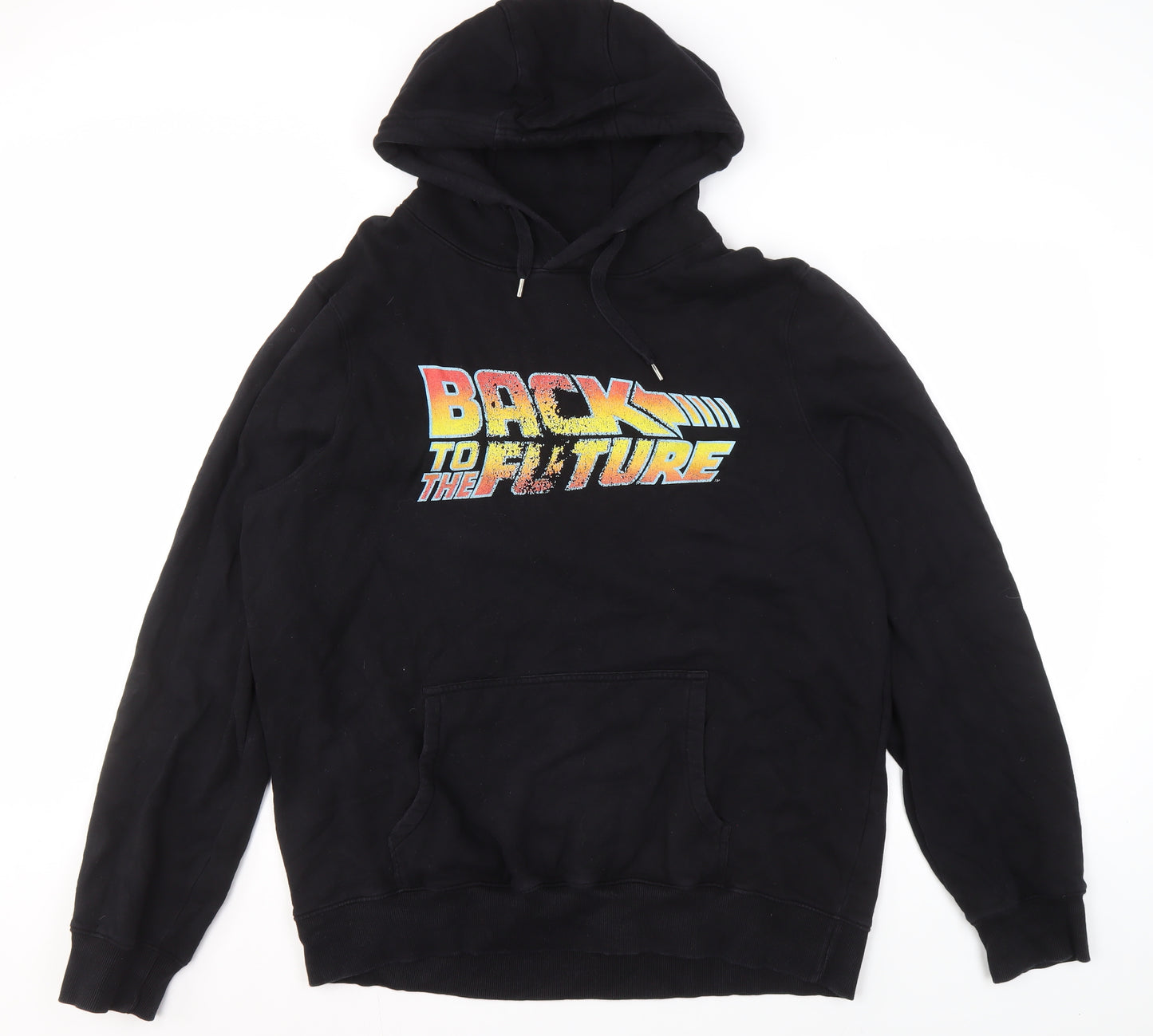 Unisex Black 2XL Back to the Future Hoodie