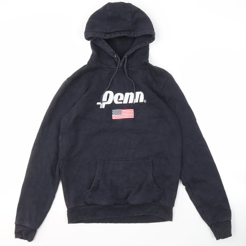 Primark Men's Blue XS USA Theme Pullover Hoodie