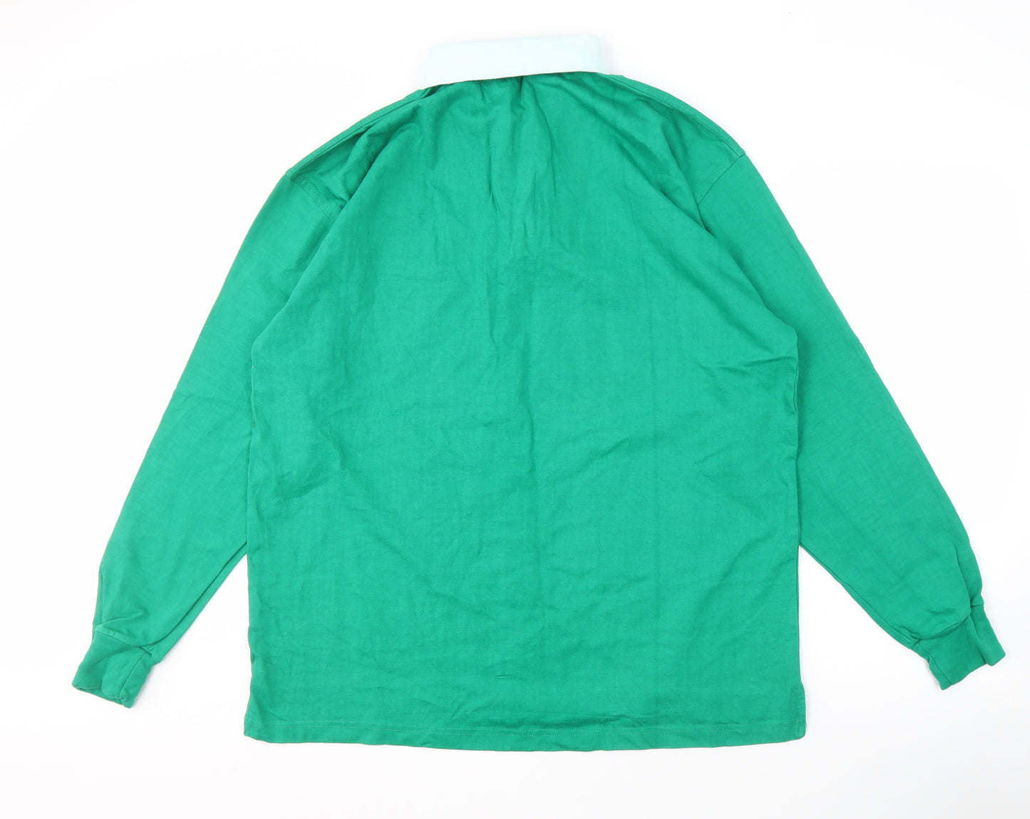 Rugby Nations Men's Green XL Polo Shirt