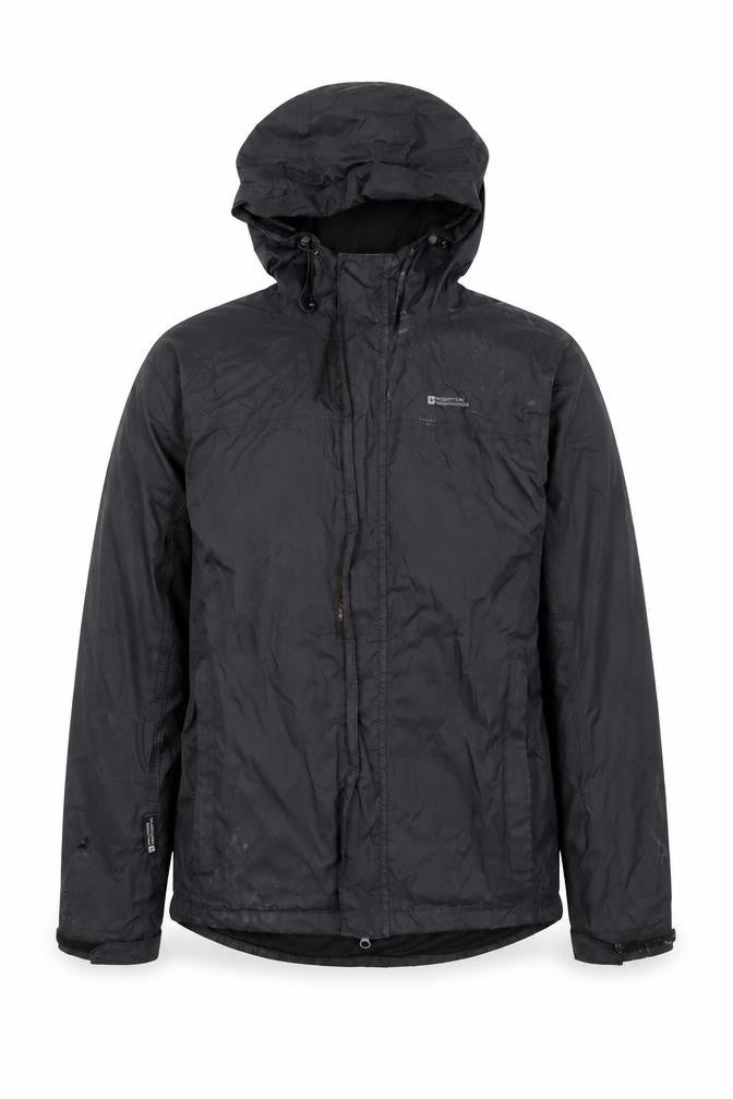 Mountain Warehouse Men's Black S Rain Jacket