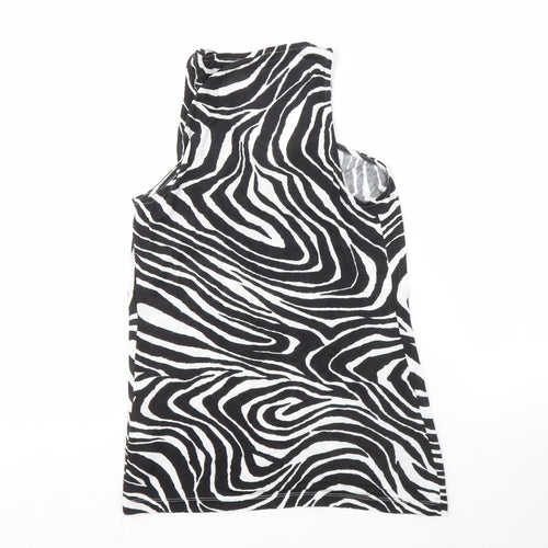 Banana Republic Women's Zebra Print XS Tank Top