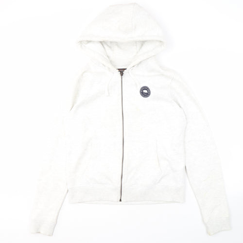 SoulCal & Co Women's White Hoodie Size 14 Full Zip