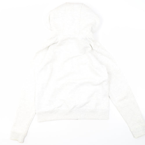 SoulCal & Co Women's White Hoodie Size 14 Full Zip