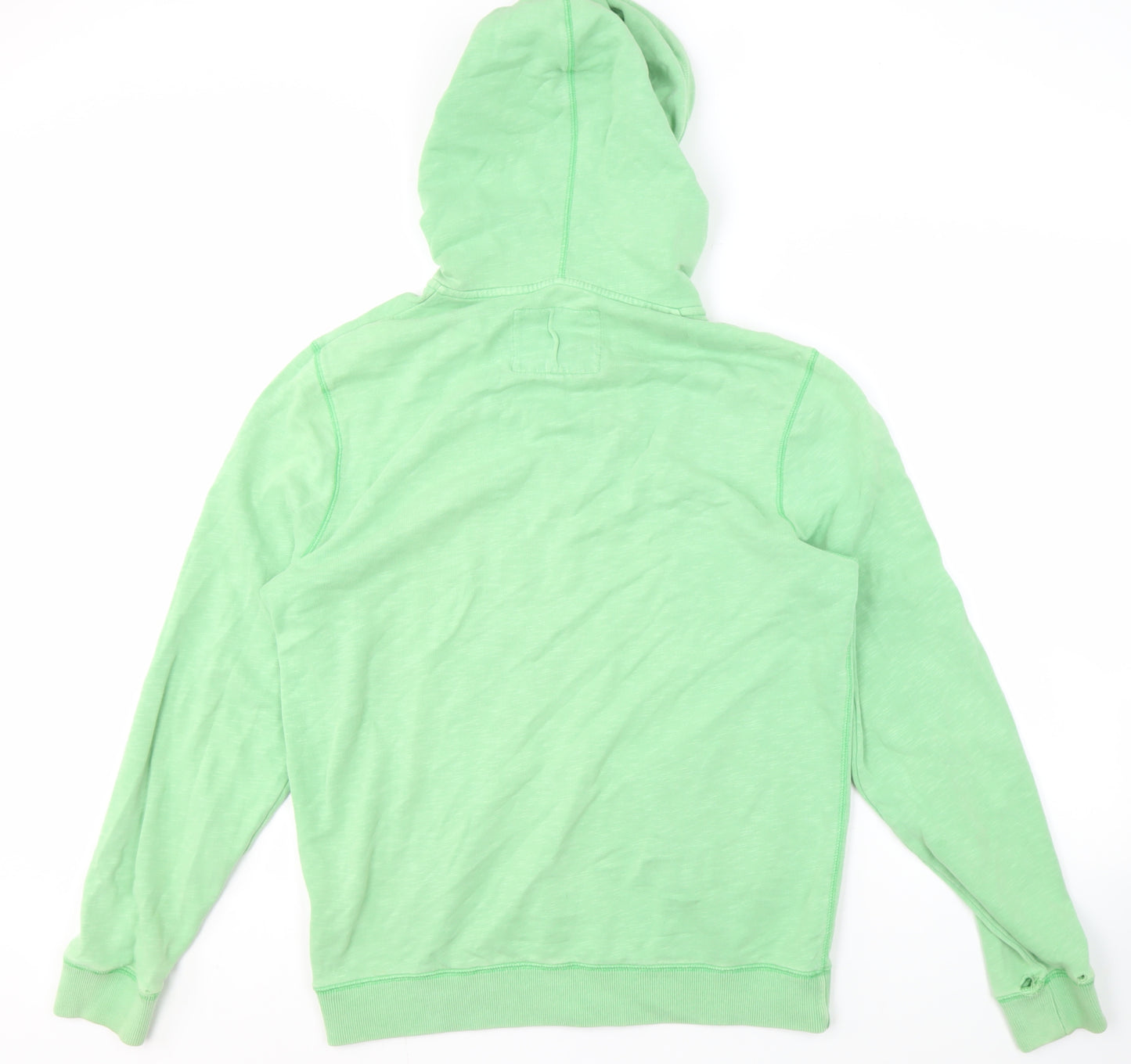 Jack Wills Men's Green L Full Zip Hoodie