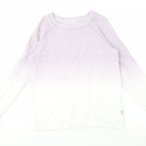 FatFace Women's Purple Ombre Sweatshirt Size 8