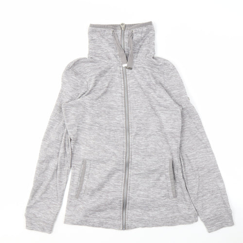 Regatta Women's Grey Full Zip Sweatshirt - Size 10