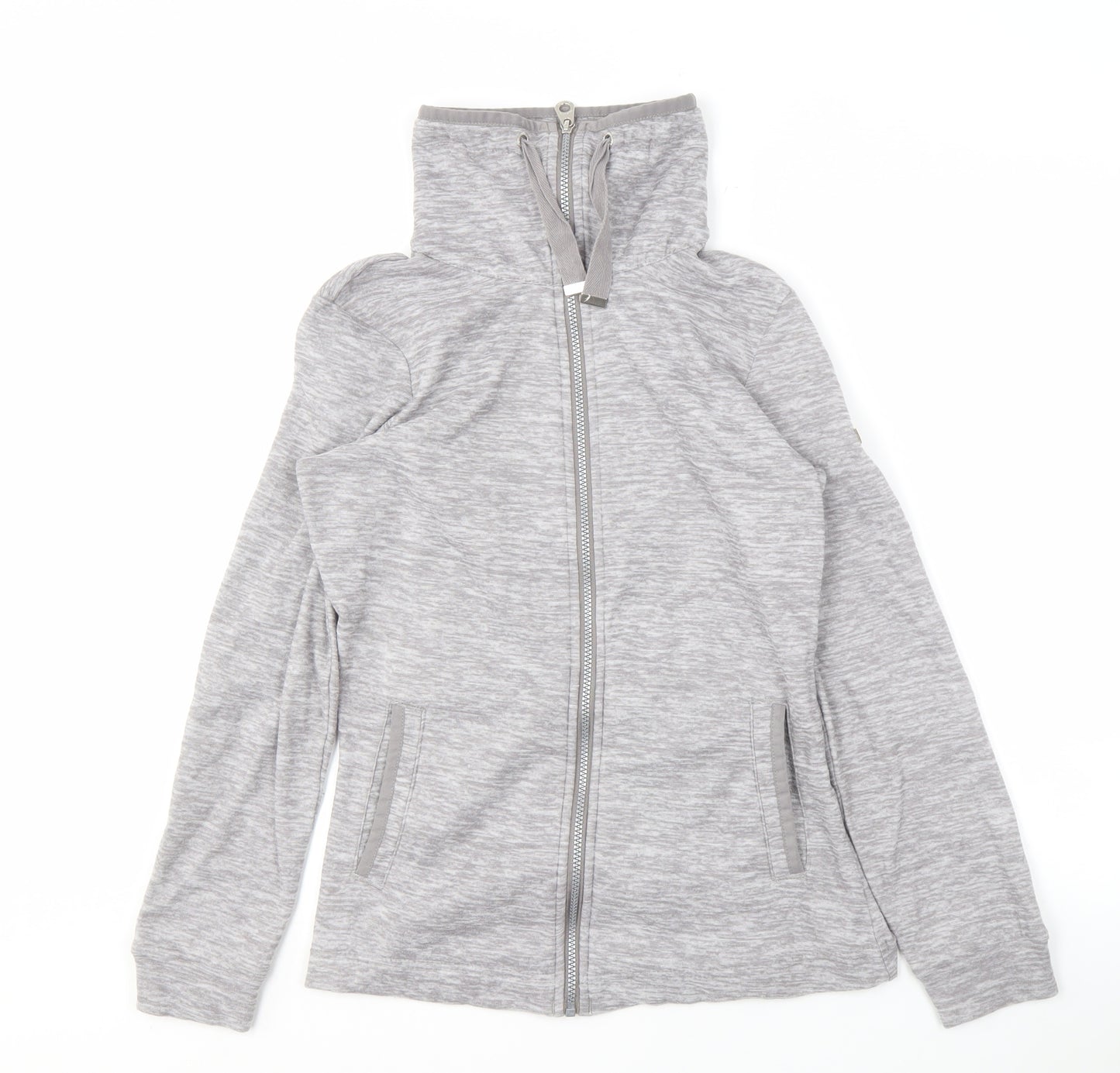 Regatta Women's Grey Full Zip Sweatshirt - Size 10