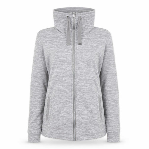 Regatta Women's Grey Full Zip Sweatshirt - Size 10