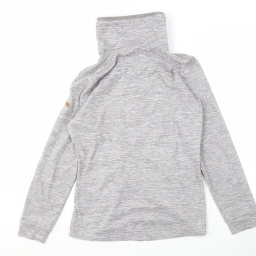 Regatta Women's Grey Full Zip Sweatshirt - Size 10
